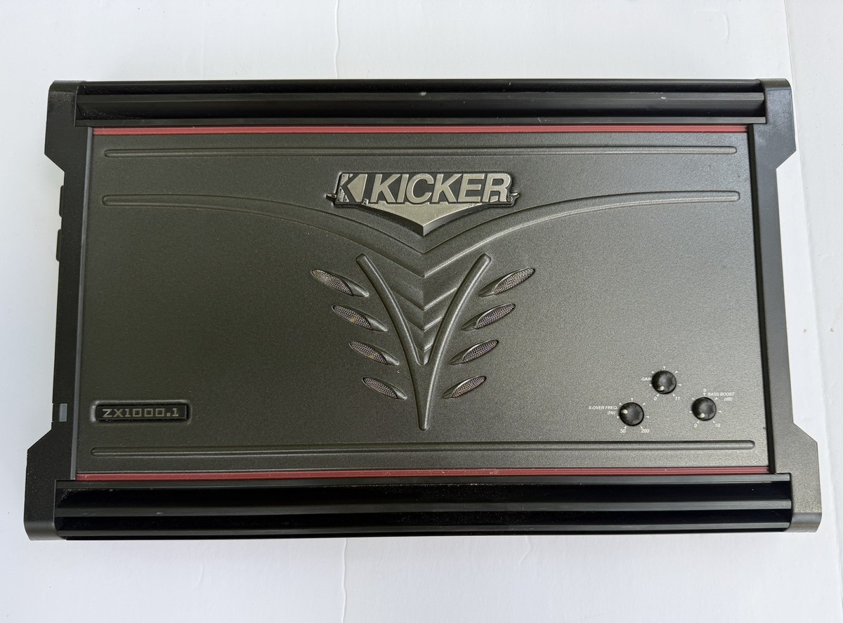 Kicker Zx1000.1 1-Channel Car Amp for sale online | eBay