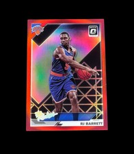 2019 RJ Barrett Optic The Rookies Red Rc /99