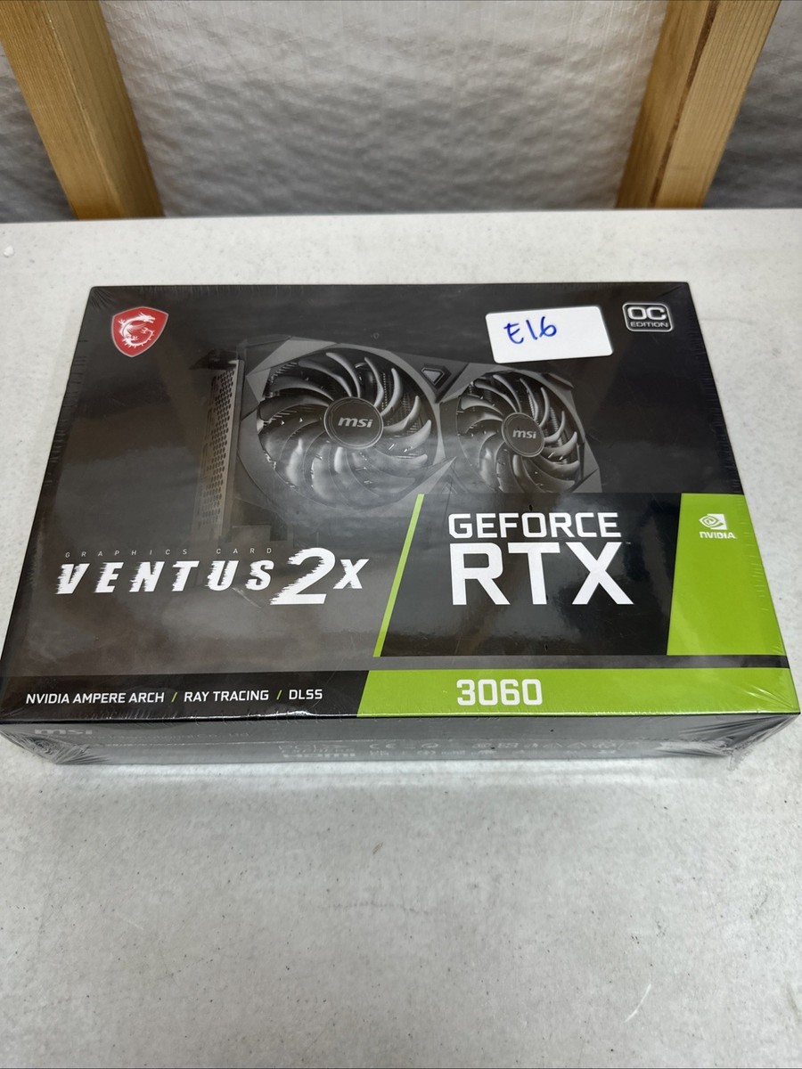 MSI NVIDIA GeForce RTX 3060 VENTUS 2X OC 12 GB GDDR6