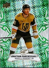 2024-25 UD Ice Hockey Jonathan Marchessault  Emerald Green Parallel Vegas