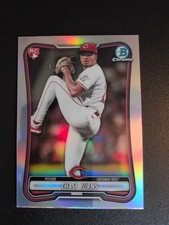 2026 Bowman, Chase Burns #3 Red Rookie, Chrome Refractor Cincinnati Reds (RC)