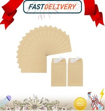 180pcs Small Seed Saving Envelopes Bulk 2.35 X 3.5 Empty Paper Packets for Coins