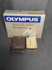 Olympus Pearlcorder L400 Ultra Compact With Leather Pouch & Box