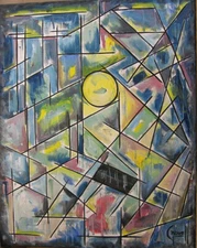 A NIGHT IN ROME  new WOW big 16x20 canvas original oil painting signed Crowell 