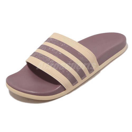 adidas Adilette Comfort Sand Strata Purple Women Unisex Casual Sandal H03621 - Picture 7 of 8