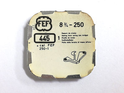 Mov FEF 250 pieza recambio 445 Original Muelle de tirete Setting lever spring
