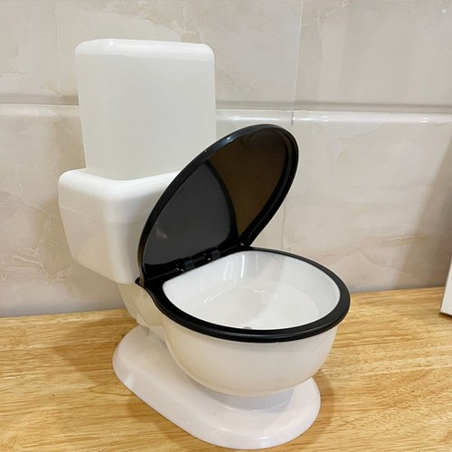 Toilet Shape Cats Drinking Dispenser 600ml Water Bottle Pet Supplies - Picture 7 of 9