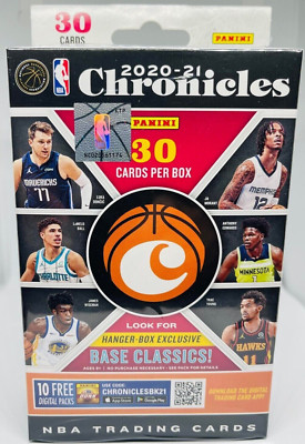 2020-21 Panini Chronicles NBA Basketball Hanger Box Brand New Factory Sealed