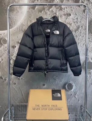 North Face 1996 Retro Nuptse 700 Black Thick Velvet Down Coat - New with Box