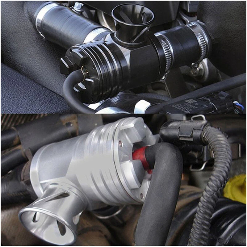 Válvula de soplado desviador turbo BOV Boost para VW Audi 1.8T 2.7T GTI GLI Jetta rojo Foto 4 de 4