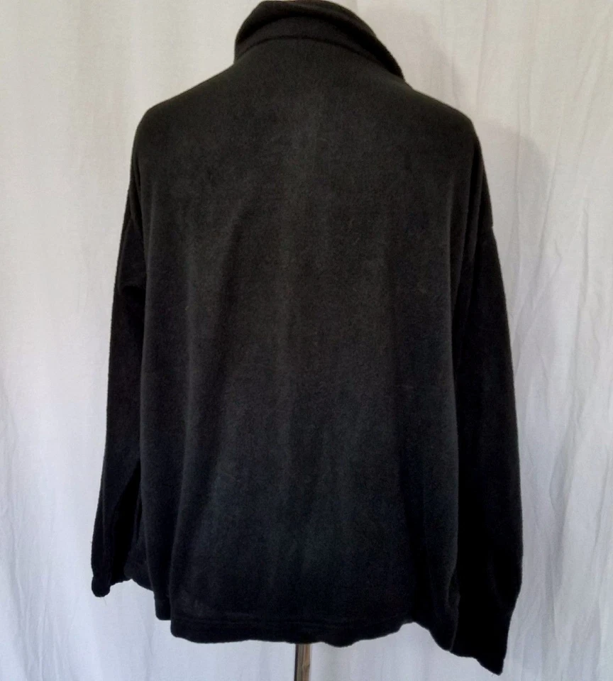 Moletom com capuz de lã preto bordado anéis de Londres 2012 Comitê Olímpico dos EUA na frente - Imagem 2 de 4