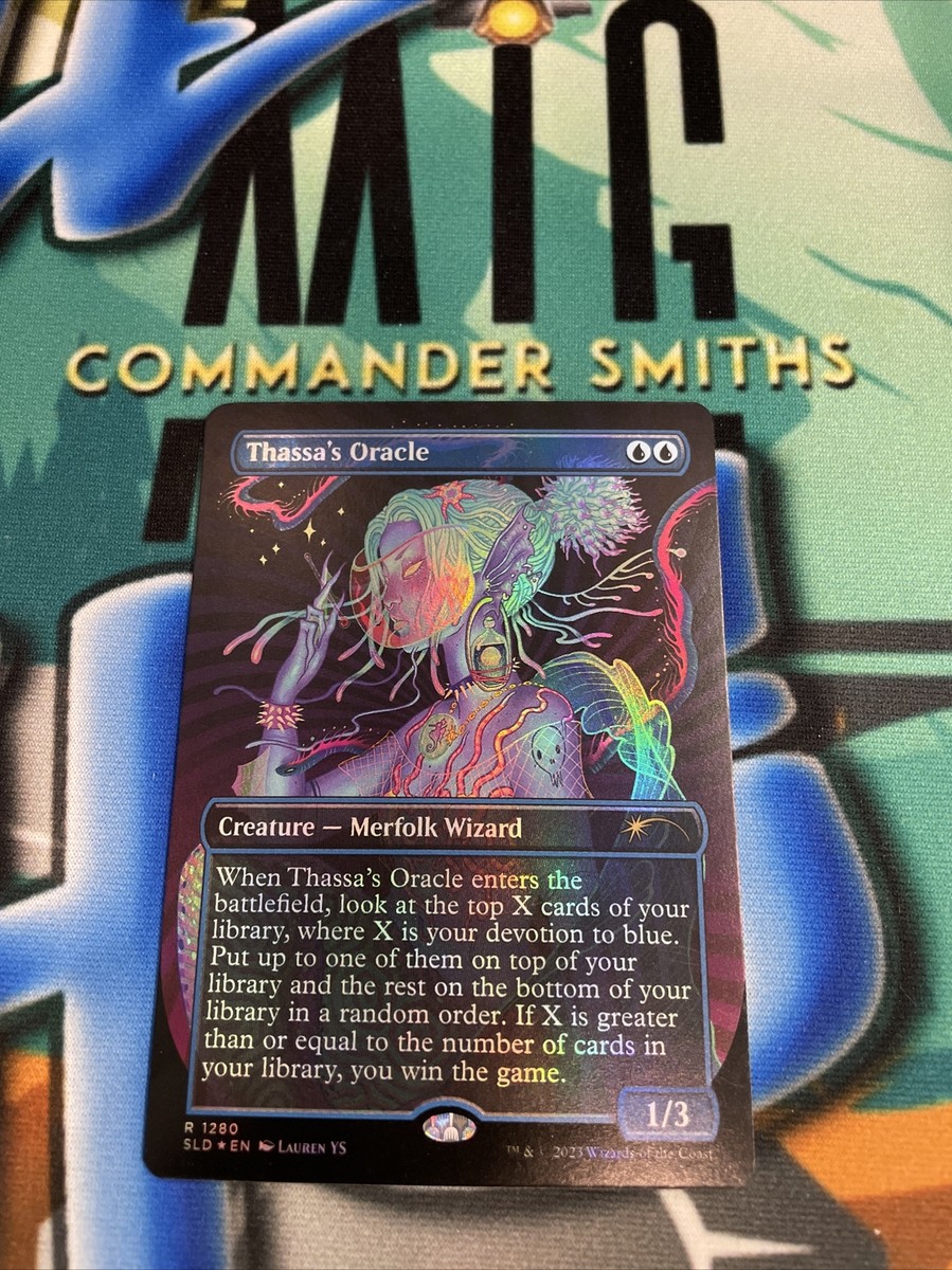 Thassa’s Oracle secret lair版　foil MTG Secret Lair Thassa's Oracle -SLD Cool Ocean Breeze