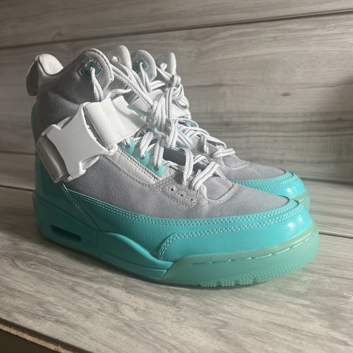 Women Nike Air Jordan 3 Retro Explorer XX Grey Mint Green Women Nike Air Jordan 3 Retro Explorer XX Grey Mint Green