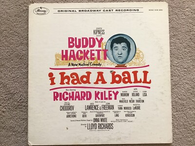 1964 ''I Had A Ball'' Musical Comedy 33 1/3 Record Buddy Hackett MONO OCM 2210