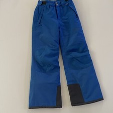 Arctix Ski Snow Pants Boys Girls Youth M Blue Adjustable Waist Reinforced Knees