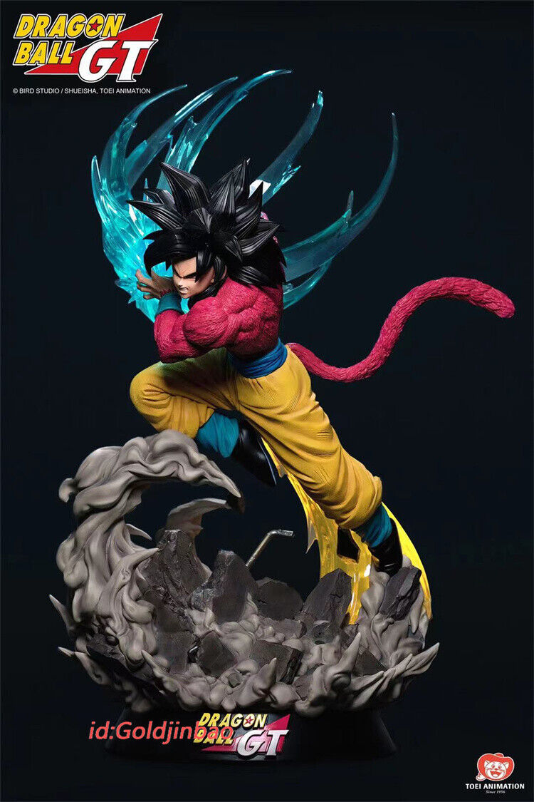 Dragon Ball GT Super Saiyan 4 Goku Resin Statue In Stock