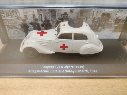 Peugeot 402 B Légère (1939) Kriegsmarine Kile (Germany) #104 Coches militares - Imagen 5 de 8