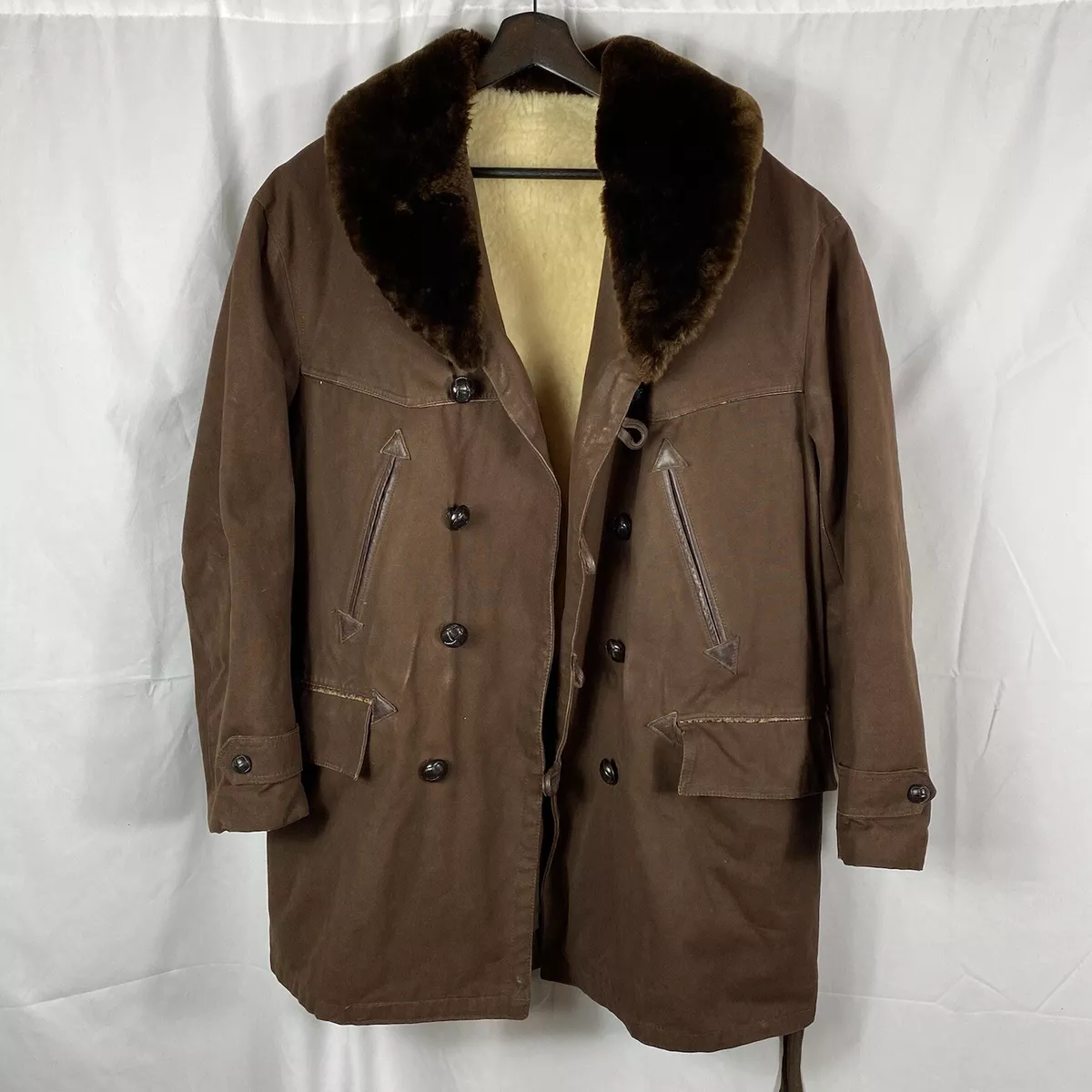 Vintage 1950s French Workwear Canadian Winter Jacket Unworn | eBay