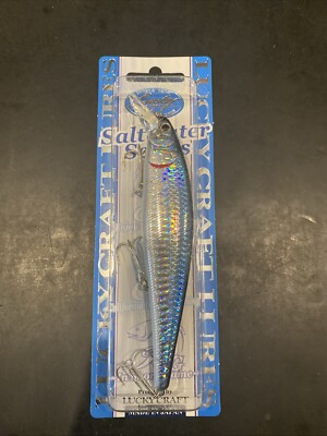 Lucky Craft Pointer 128  SP Saltwater Series Zebra MS Aurora BK