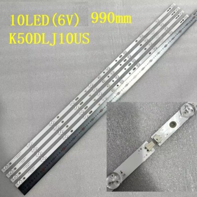 Kit LED Backlight For TD K50DLJ10US D50-M30 V500dJ6-QE1 RC50B19S-4KSM MS-L2608