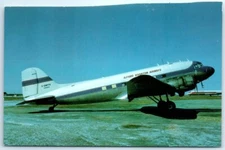 Postcard - Douglas DC-3 - Ilford Riverton Airways