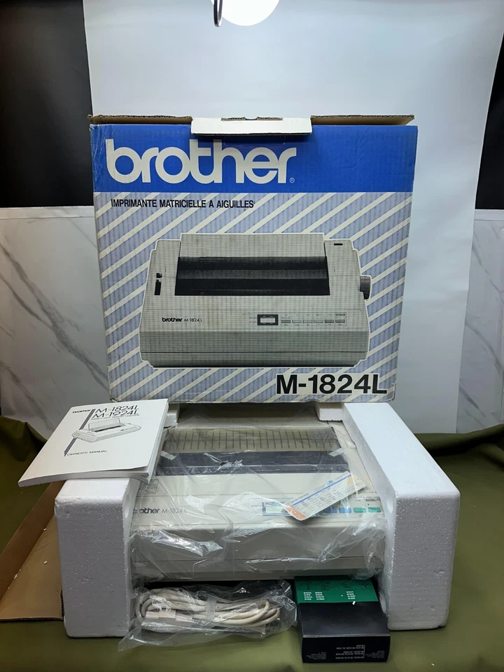 Vintage Brother M-1824L dot matrix Printer New Boxed - Image 2 of 4