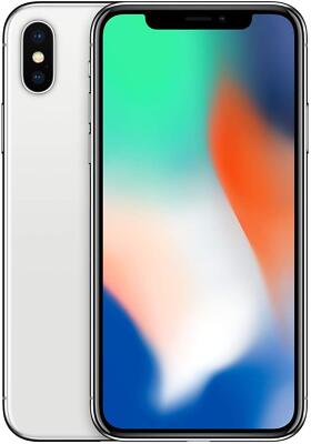 Apple iPhone X 256GB silber Smartphone ohne Simlock - Zustand 