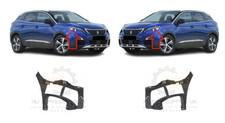 Neuf Pour PEUGEOT 3008 2016 Fixation Optique Avant Support Lot De 2