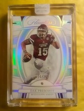 Dak Prescott 2023 Flawless FACTORY SEALED Authentic Silver Diamond Gem #16/25