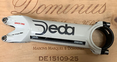DEDA Elementi Zero100 Threadless ROAD Stem 31.8mm x 130mm x DEDA Elementi Zero100 Threadless ROAD Stem 31.8mm x 130mm x