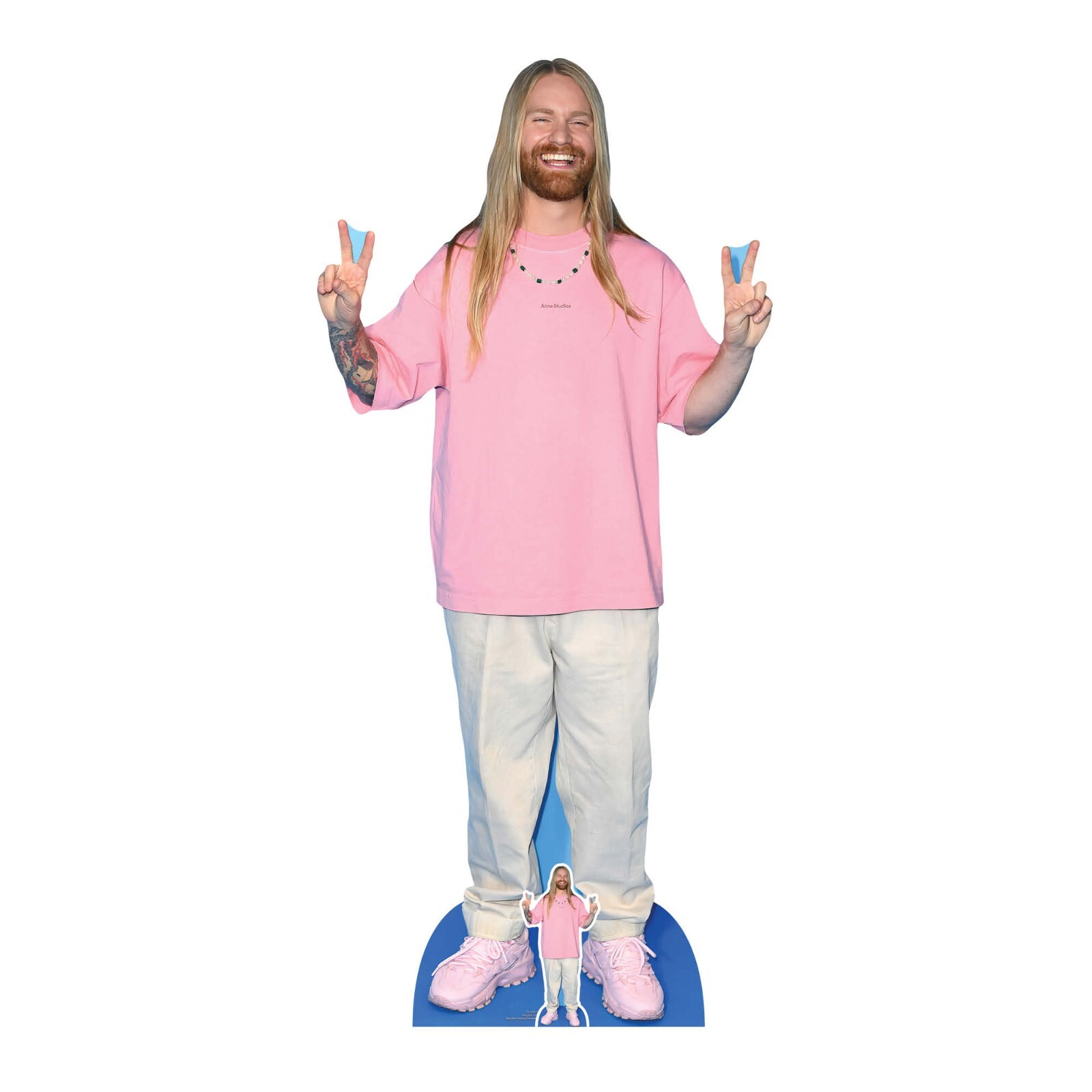 Sam Ryder Lifesize Cardboard Cutout with Free Mini Song Contest Standee