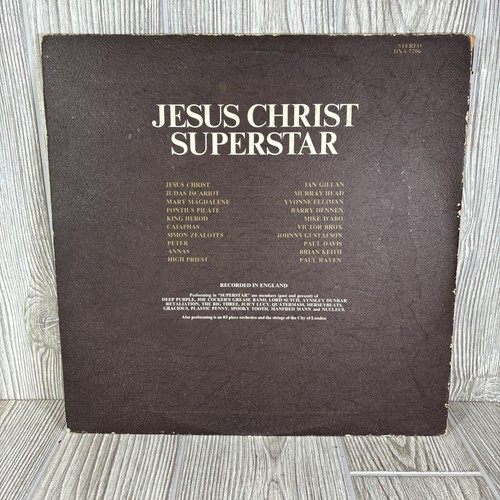 Andrew Lloyd Webber and Time Rice Jesus Christ Superstar Vinyl Record DXA 7206 - Picture 2 of 10