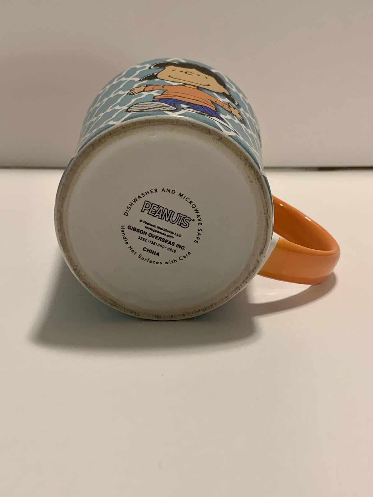 Peanuts Linus, Peppermint Patty,Charlie Brown,Lucy Set Of 4 Mugs Gibson Overseas