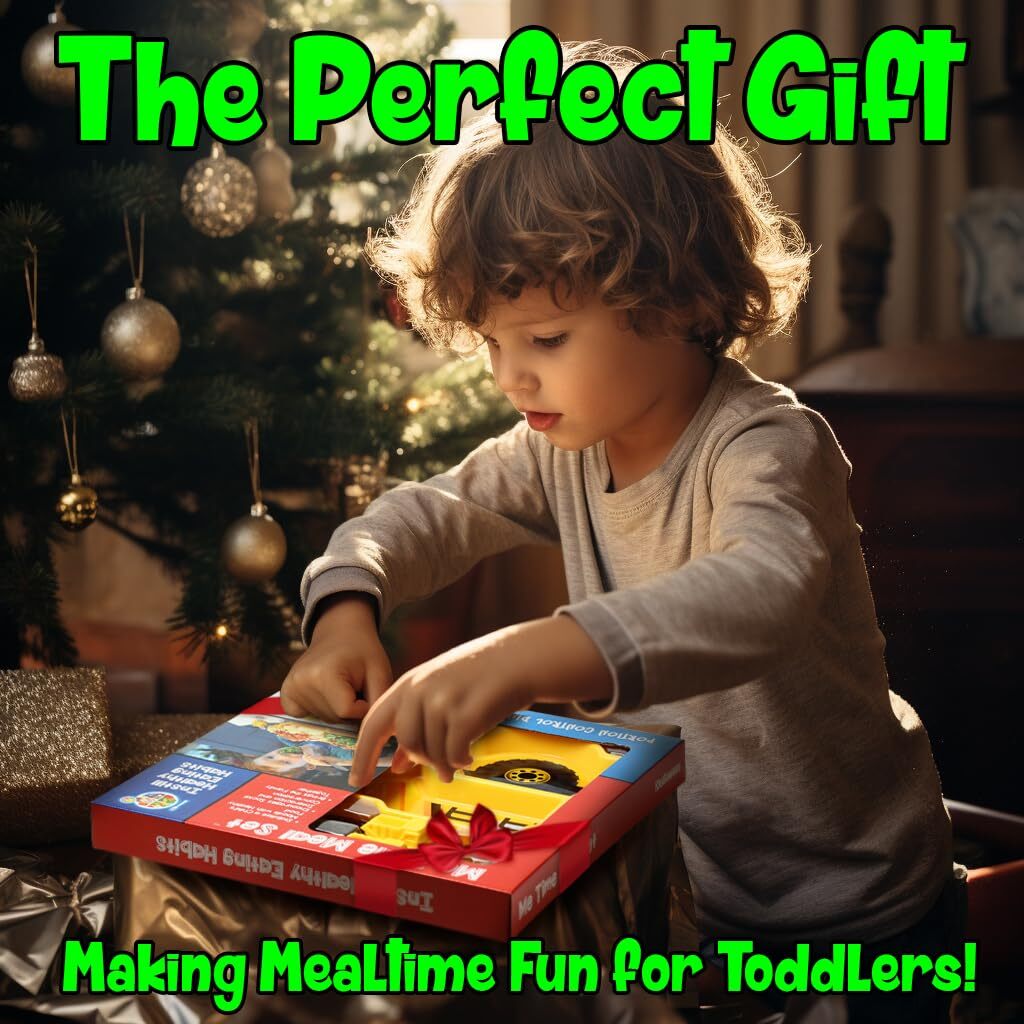 Funwares Yellow Dump Truck Engaging Kids' Dinnerware Set Durable Divided Plat...