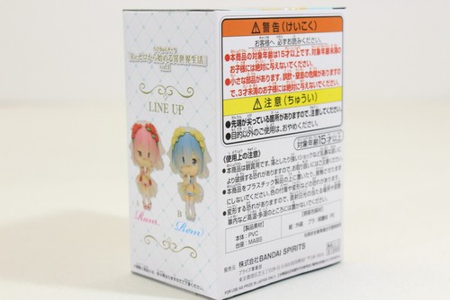 Re Zero Starting Life in Another World Ram Chibi Kyun Chara Rem Vol 1 Figurine - Picture 3 of 6