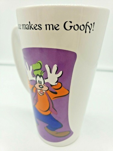 Disney Store Official This Place Makes Me Goofy 6" TALL Ceramic Mug EUC Coffee - Picture 3 of 5