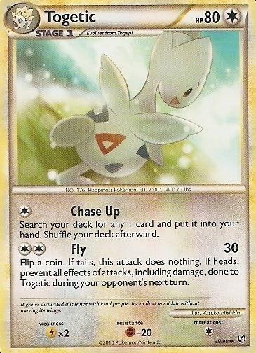 Pokemon - Togetic - 39/90 - Uncommon - HS Undaunted - NM