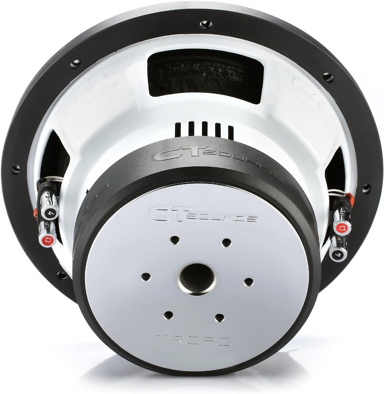 TROPO-10-D2 1300 Watt Max 10 Inch Car Subwoofer Dual 2 Ohm