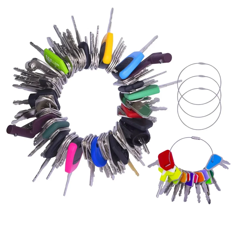 105 Heavy Equipment Master Key Set Universal Machine Replacement Ignition Keys - Image 4 of 4