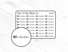 2500-30~~Pet Medication Script Planner Stickers.