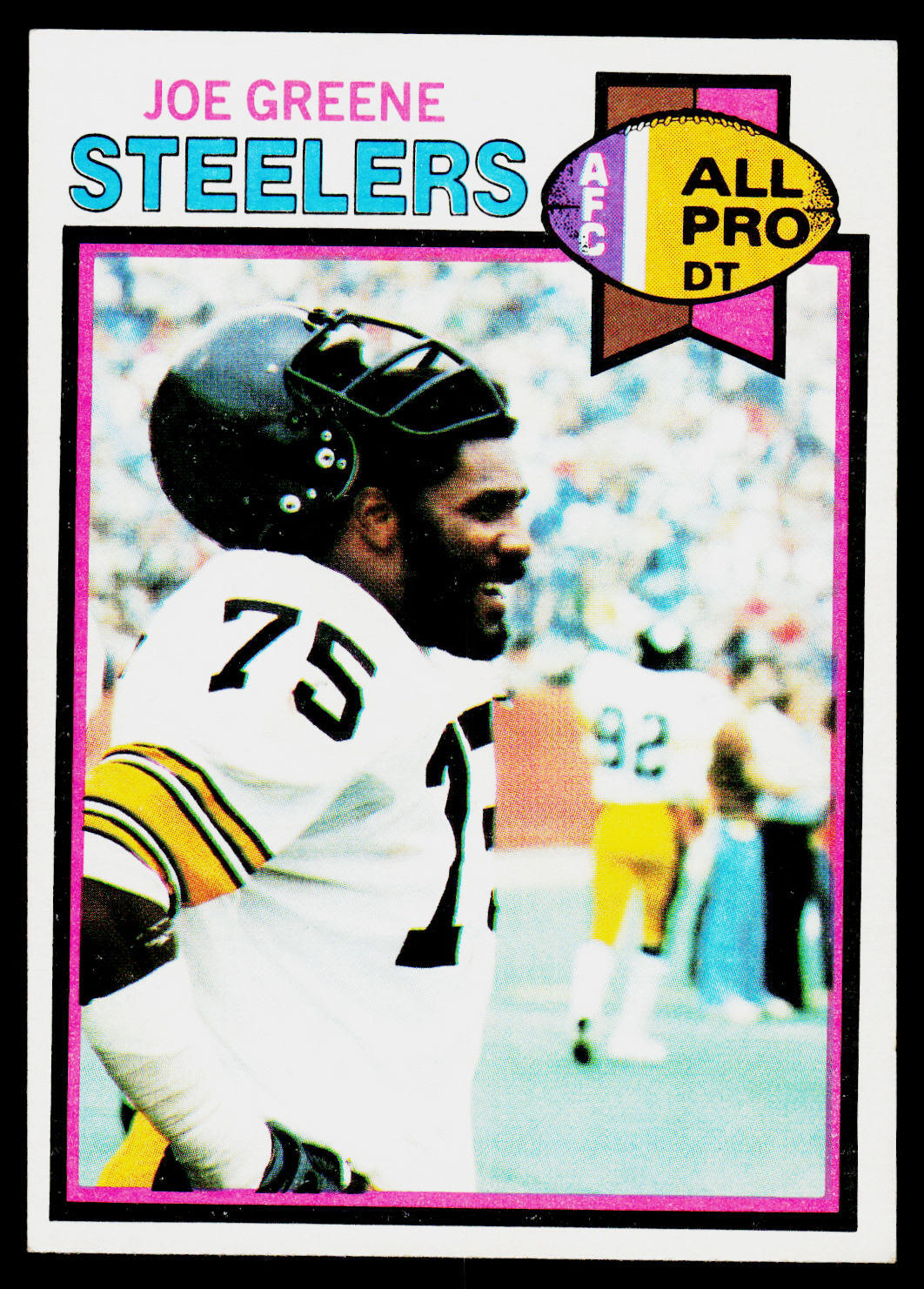 Joe Greene, 1979 Topps, #65, Pittsburgh Steelers,