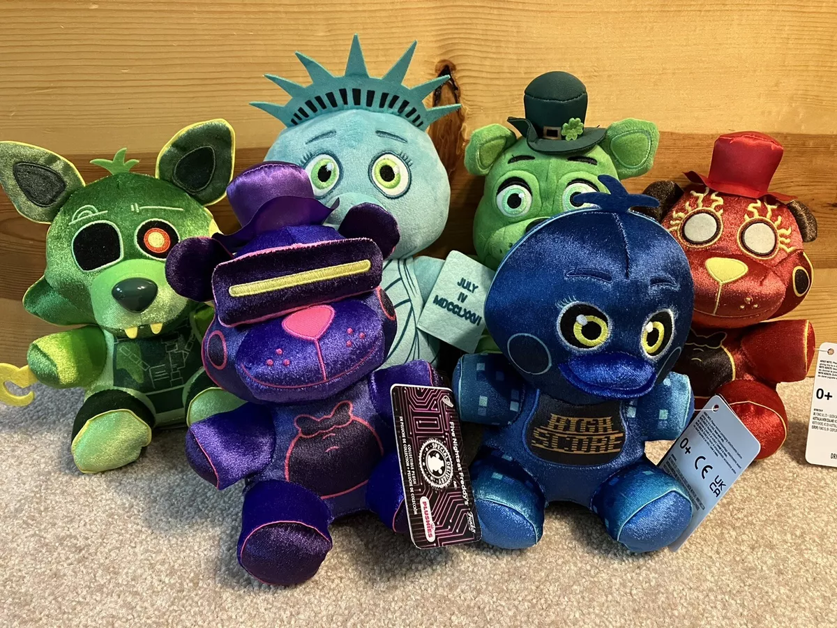 FNAF plush, toys, and Funko