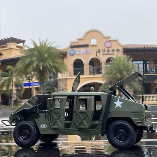 KDW 1/18 Military U.S. Army Humvee Alloy Die-casting Simulation Model Toys - Picture 3 of 5