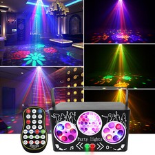 35W RGB animation laser light Voice control Auto DMX DJ stage light full colorm