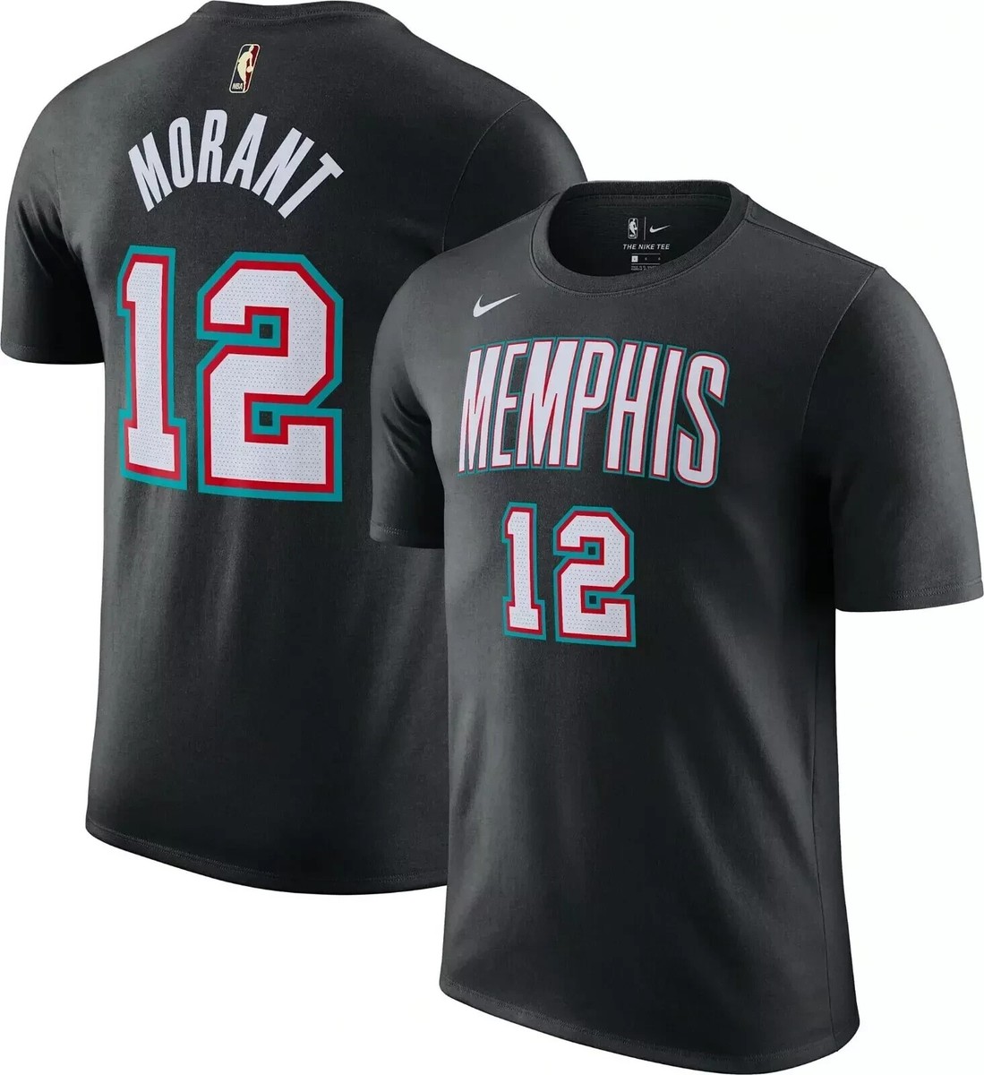 Ja Morant Memphis Grizzlies Nike Hardwood Classic Name & Number T