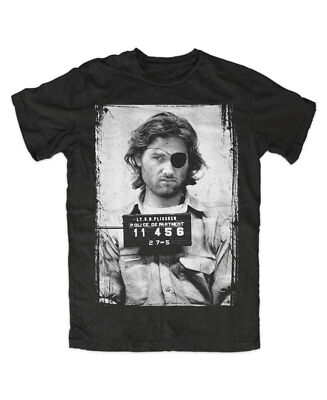 Snake Plissken Mugshot T-Shirt New York,Escape,Snake,Film,Kurt
