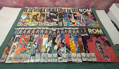 Rom SpaceKnight  # 1 - 13  plus 32 more & Final Issue # 75 (1979) Lot of 45 VF+