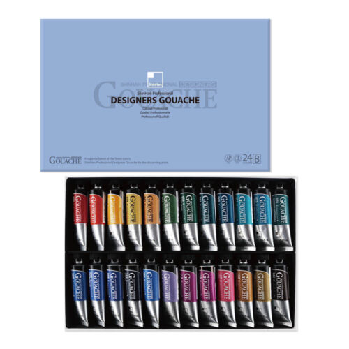 Shinhan Professional Designers Gouache Paint Set B - Art Craft Artists Painting - Zdjęcie 1 z 2