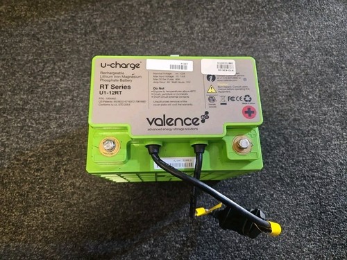 Valence U1-12RT 12.8v 40Ah Lithium Iron Battery tested