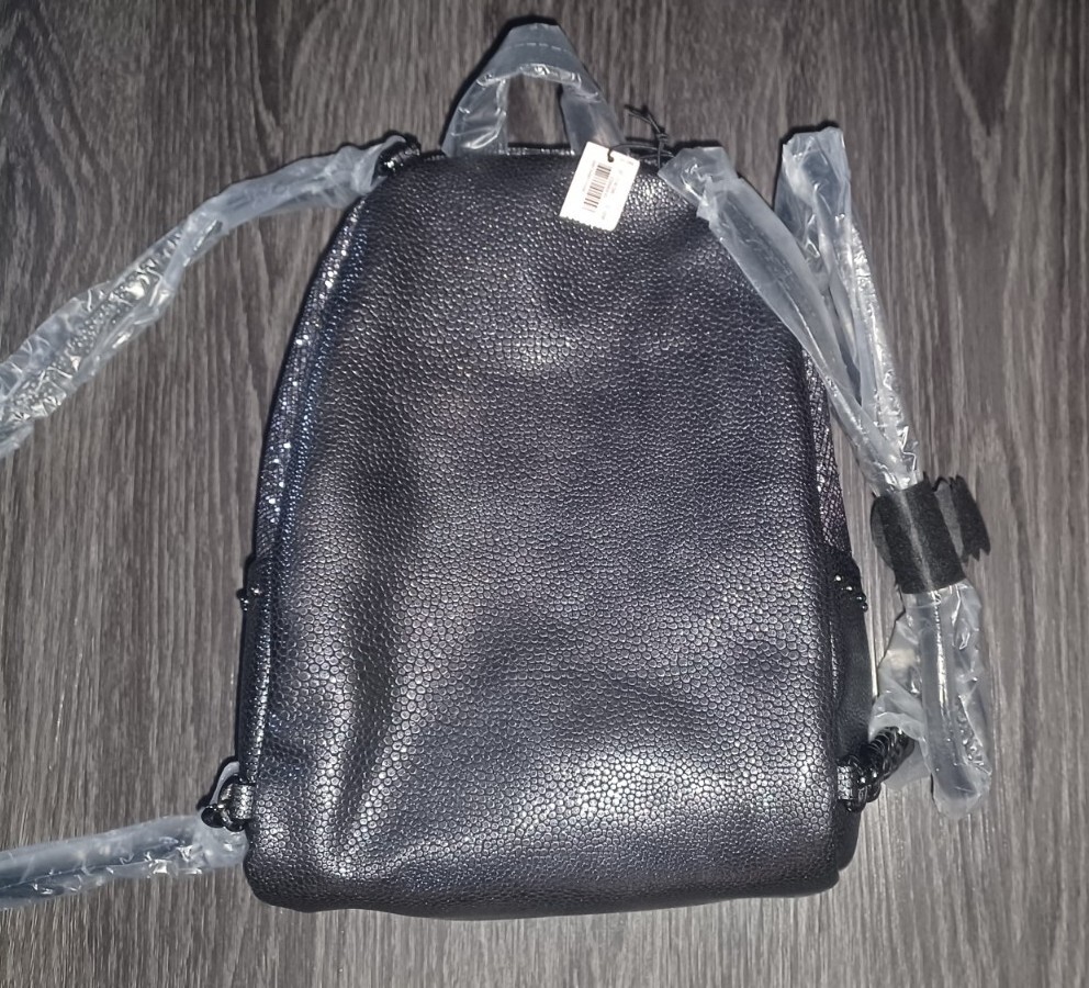 Victoria’s Secret Black City Gem Studded Backpack NWT Victoria main image 3